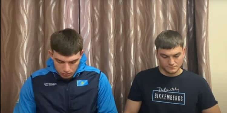 Опрокинувший Сапиева борец и его тренер записали видео с извинениями