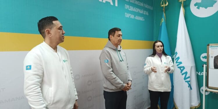 Кандидаты от партии «AMANAT» обсудили вопросы в сфере ЖКХ и социальных проблем Щербактинского района