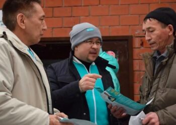 Жители Павлодарской области выразили свою поддержку в пользу партии «AMANAT»