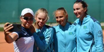 В полуфинал квалификации ЧМ-2023 пробились казахстанские теннисистки