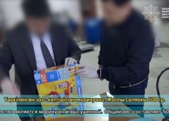 В Казахстан под видом игрушек завозили марихуану из США