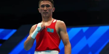 Махмуд Сабырхан завоевал для Казахстана второе золото на ЧМ-2023 по боксу