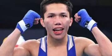 Казахстанец завоевал первое золото в ЧМ-2023 по боксу в Ташкенте