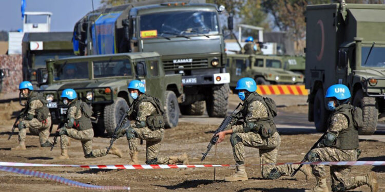 Отправят ли казахстанских миротворцев в Украину, ответили в Минобороны