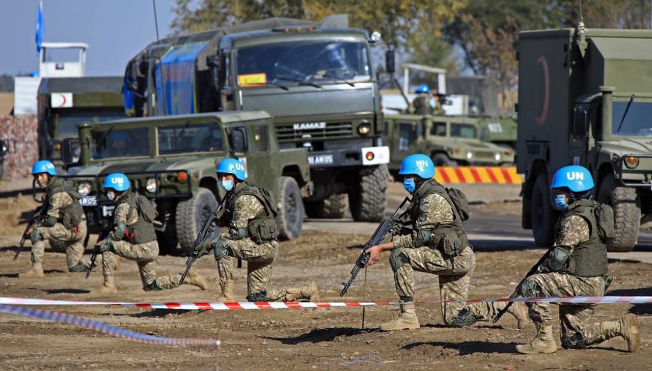 Отправят ли казахстанских миротворцев в Украину, ответили в Минобороны