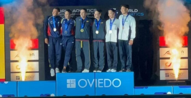 В первый день суперфинала по синхронному плаванию в Испании Казахстан завоевал две медали