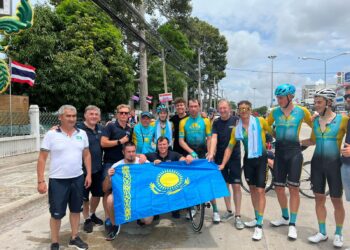 Казахстанские велоспортсмены стали чемпионами Азии